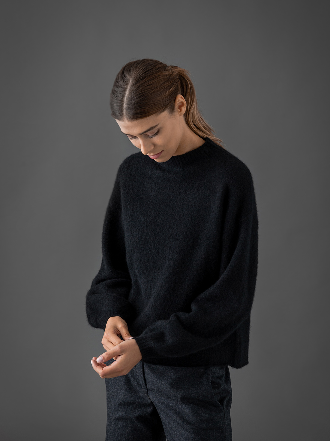 Detailansicht von Pullover aus Cashmere von IHEART