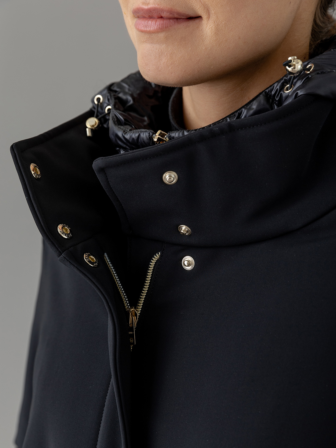 Detailansicht von Langer Mantel von HERNO