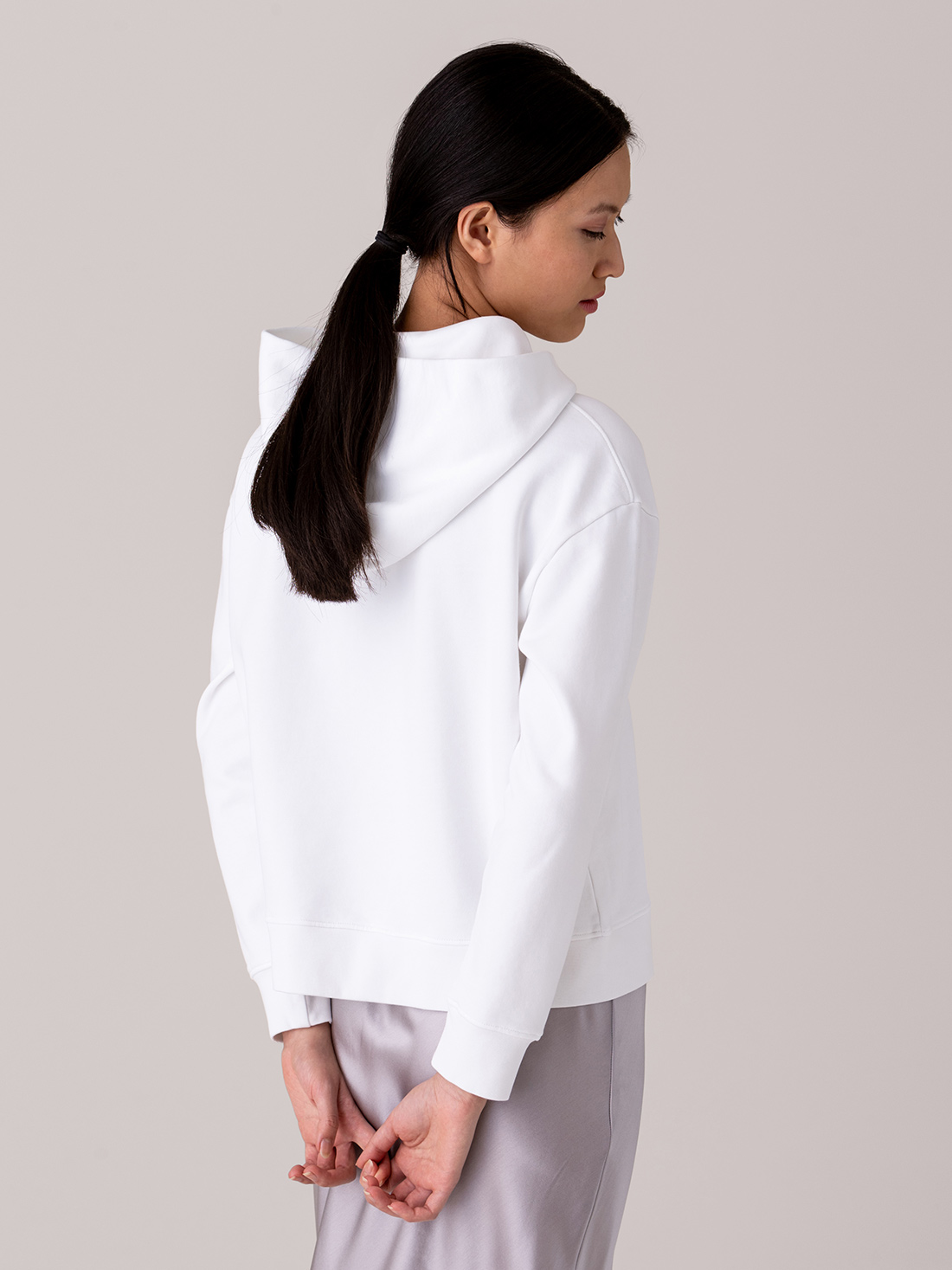 Detailansicht von Kapuzen-Sweatshirt aus Baumwolle von DANIELS