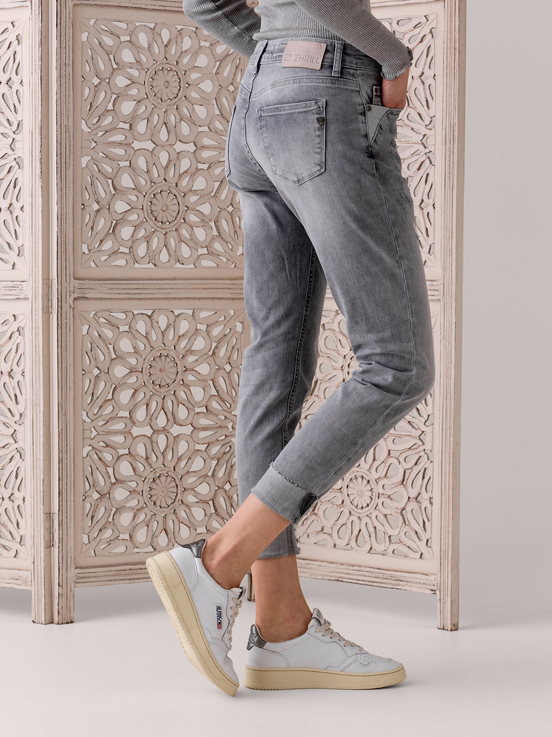 Detailansicht von Slim Fit Jeans von ZHRILL