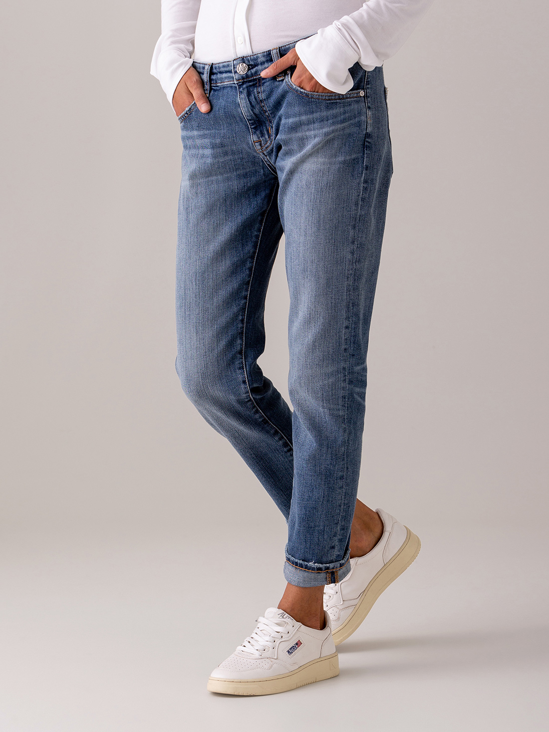 Detailansicht von EX-Boyfriend Jeans von ADRIANO GOLDSCHMIED