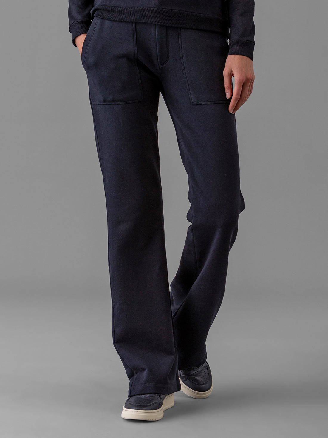 Detailansicht von Flared Sweathose aus Baumwolle von DANIELS