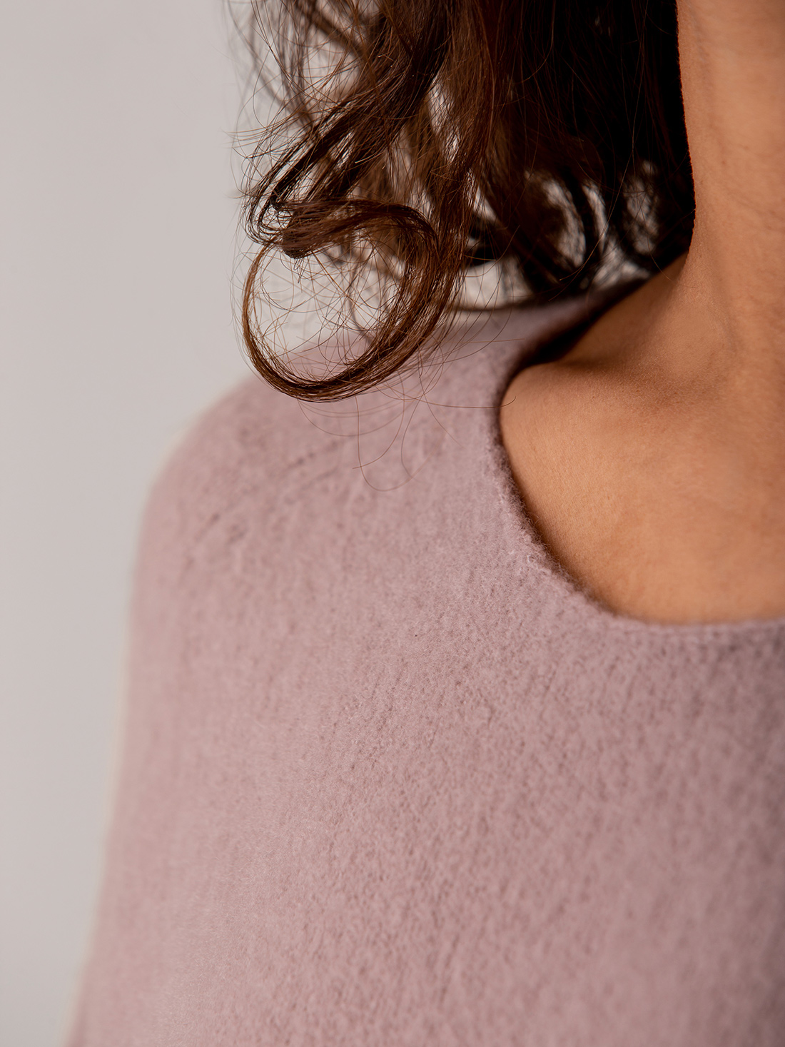 Detailansicht von Weiter Pullover aus Cashmere von DANIELS