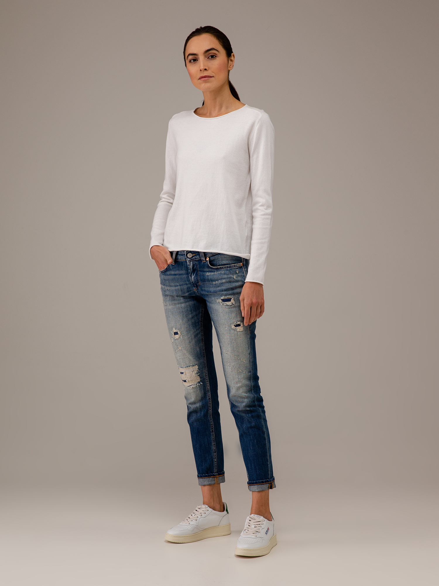 Detailansicht von Pullover aus Baumwolle von DANIELS