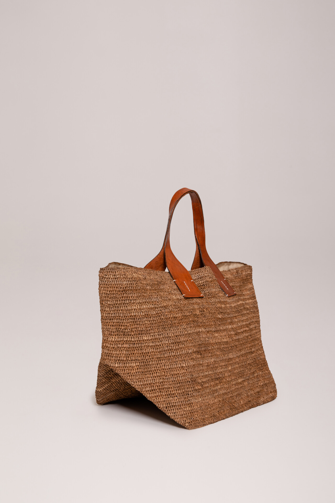 Detailansicht von Shopper aus Naturbast von IBELIV