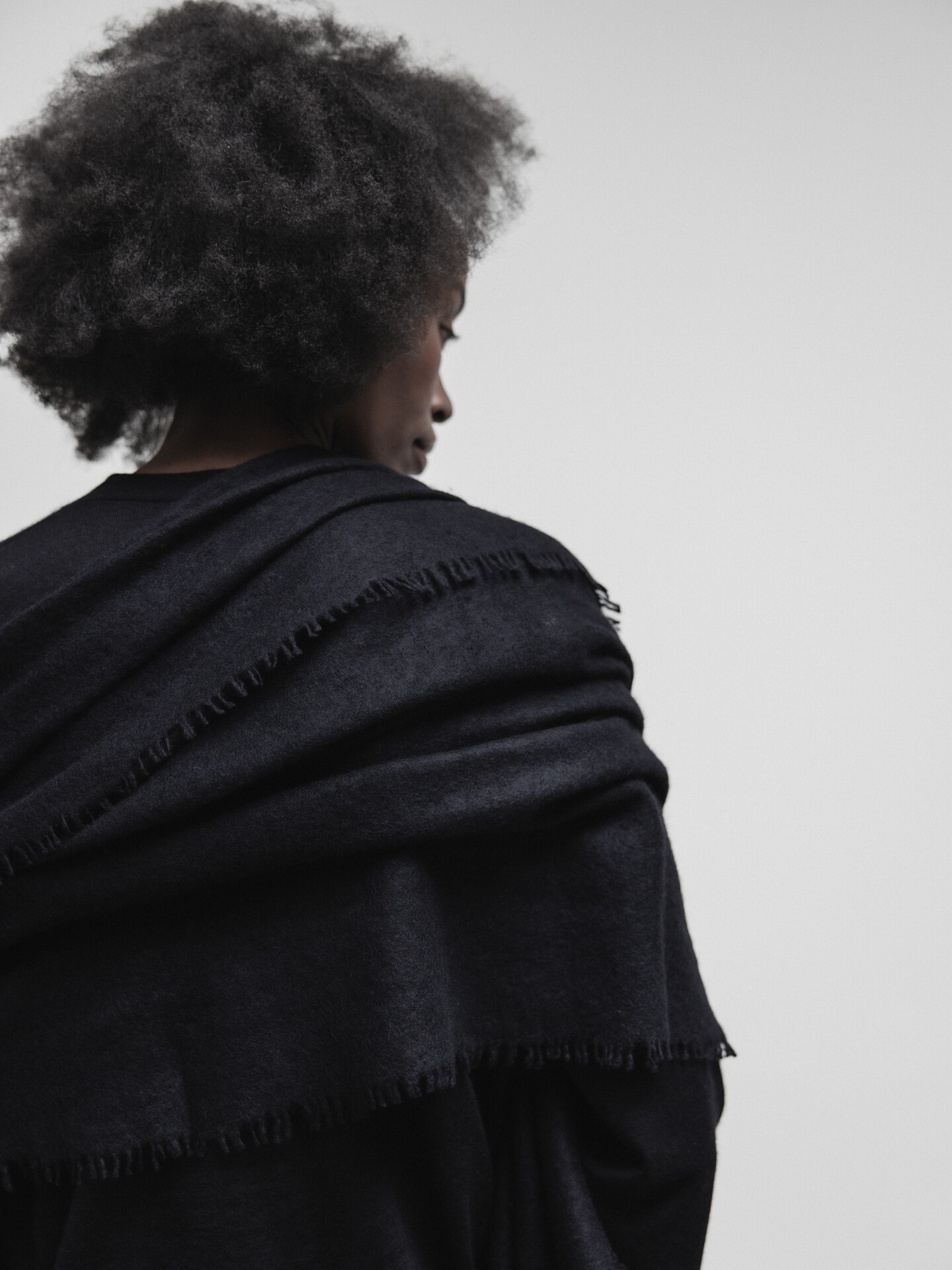 Detailansicht von Schal aus Cashmere von PUR SCHOEN