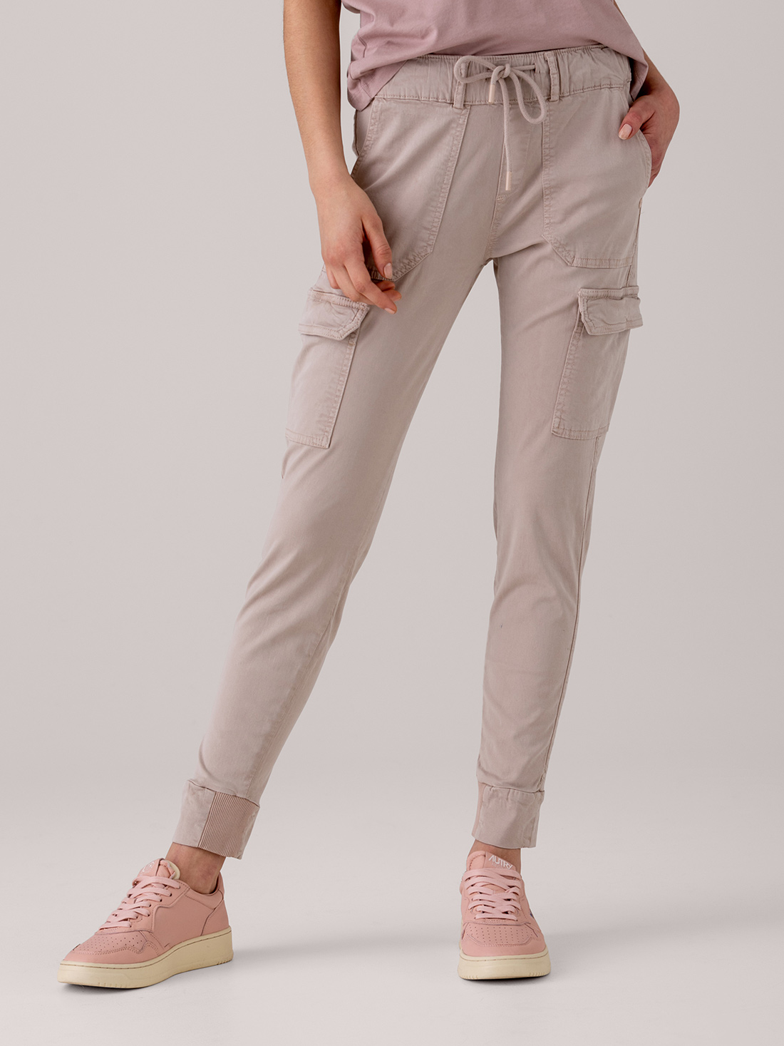 Detailansicht von Cargohose aus Baumwolle von ZHRILL