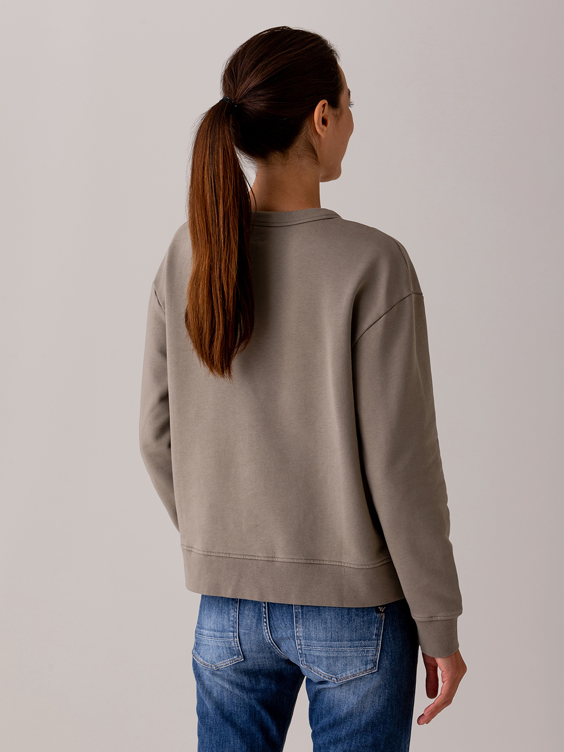 Detailansicht von Sweatshirt aus Baumwolle von DANIELS