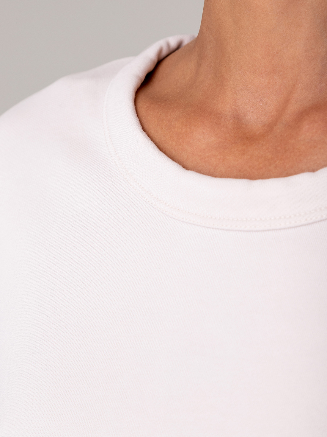 Detailansicht von Sweatshirt aus Baumwolle von DANIELS