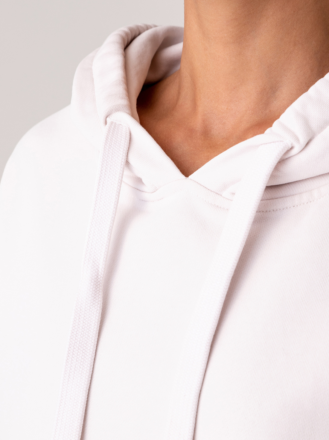 Detailansicht von Kapuzen-Sweatshirt aus Baumwolle von DANIELS