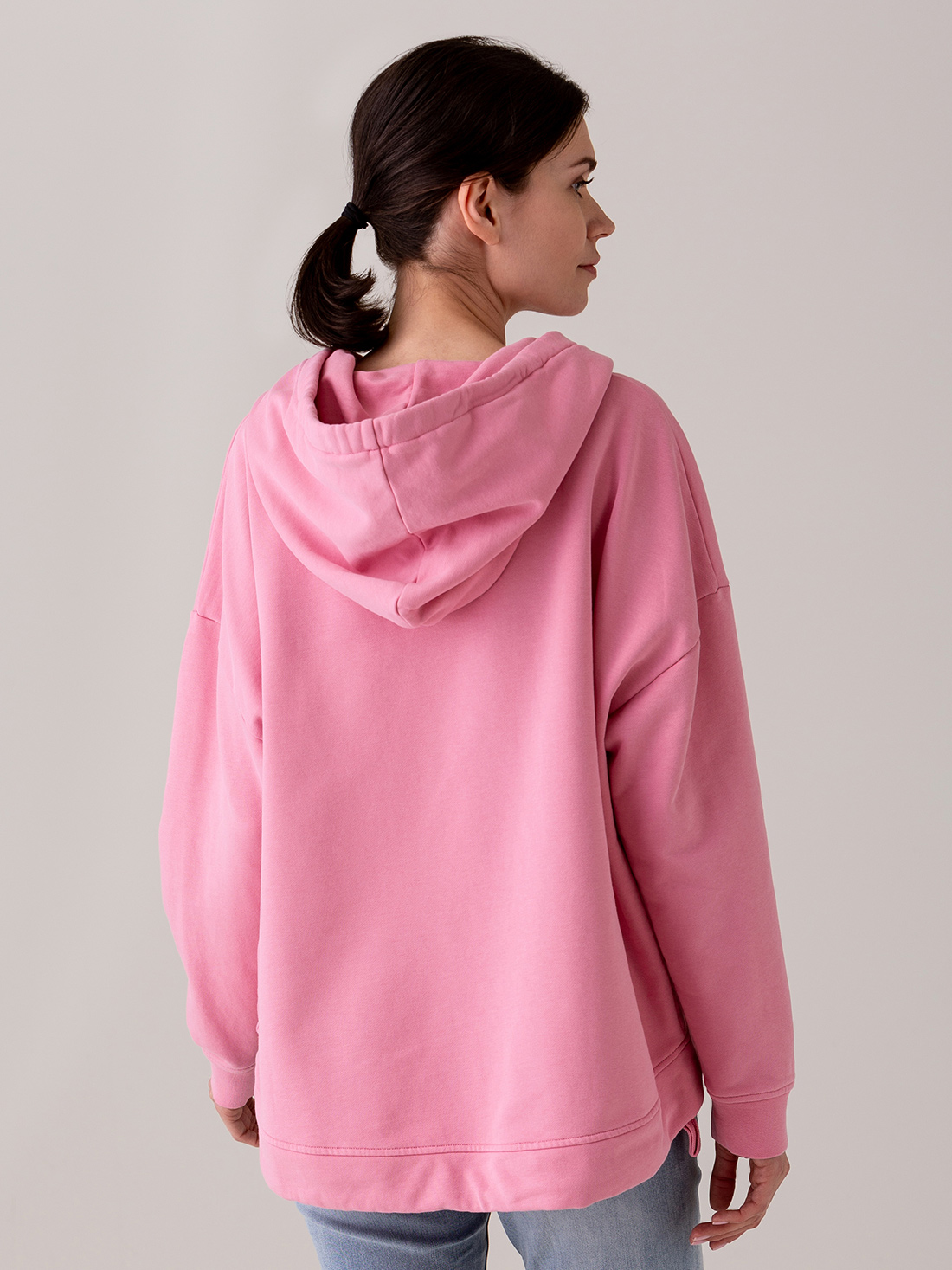 Detailansicht von Kapuzen-Sweatshirt aus Baumwolle von DANIELS