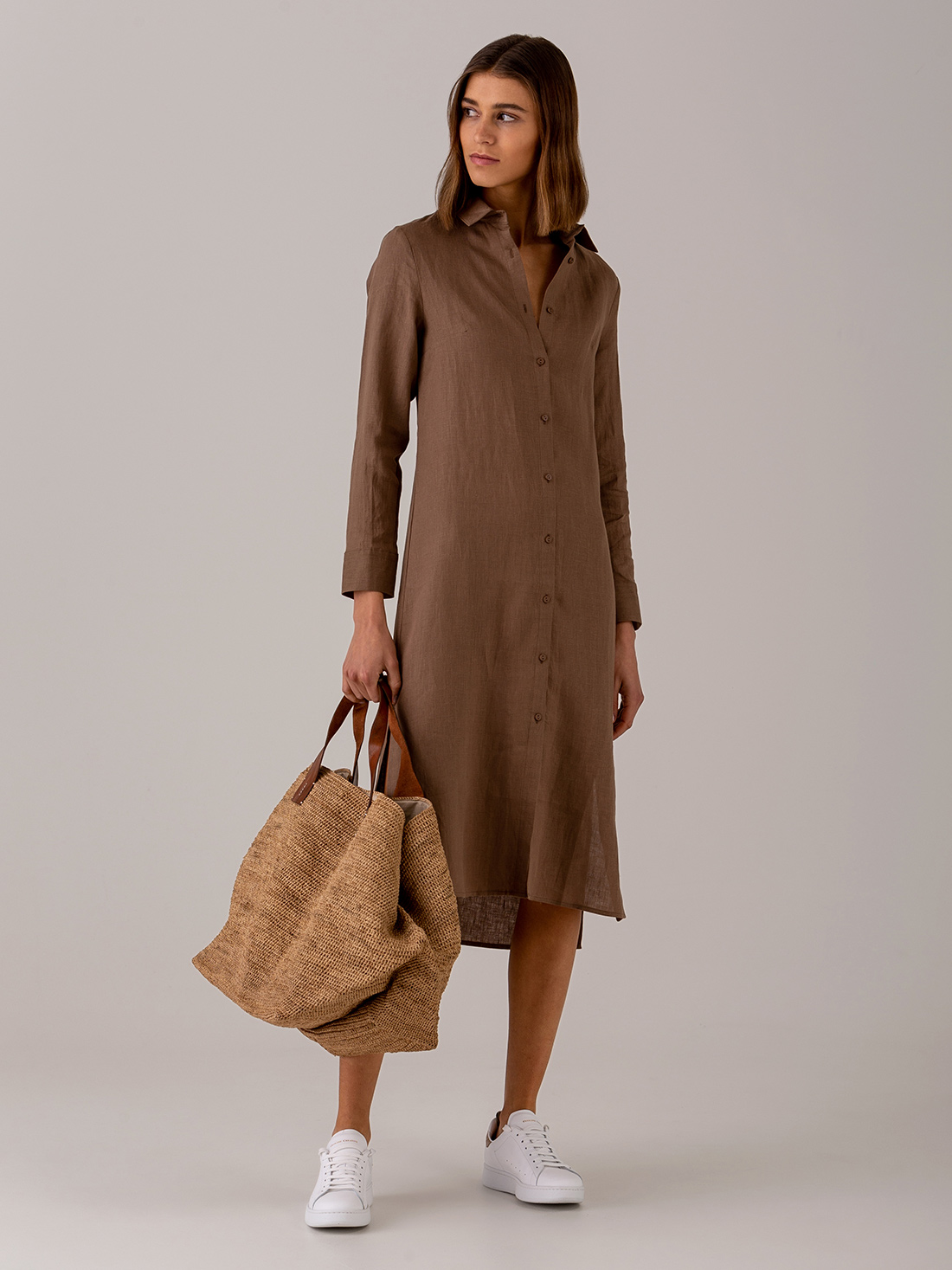 Detailansicht von Shopper aus Naturbast von IBELIV