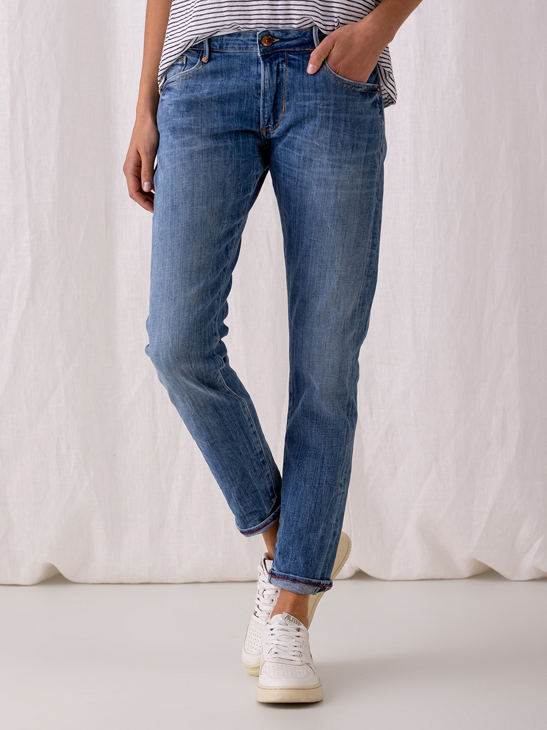 Detailansicht von Regular Fit Jeans von LE TEMPS DES CERISES