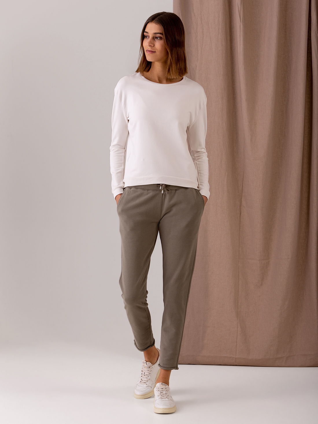 Detailansicht von Sweathose aus Baumwolle von DANIELS