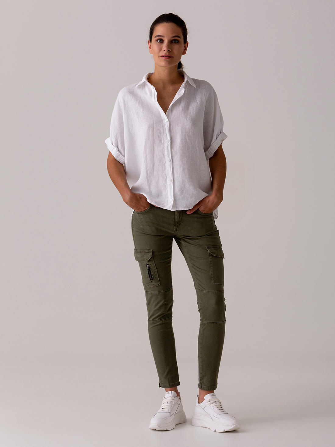 Detailansicht von Cargohose von GOLDGARN