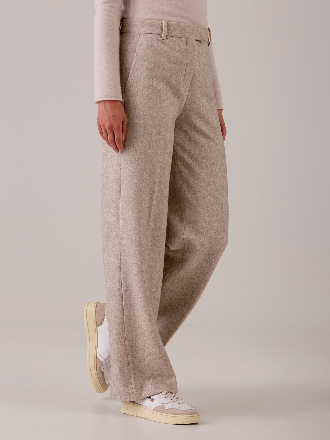 Detailansicht von Weite Hose aus Baumwolle von CIRCOLO