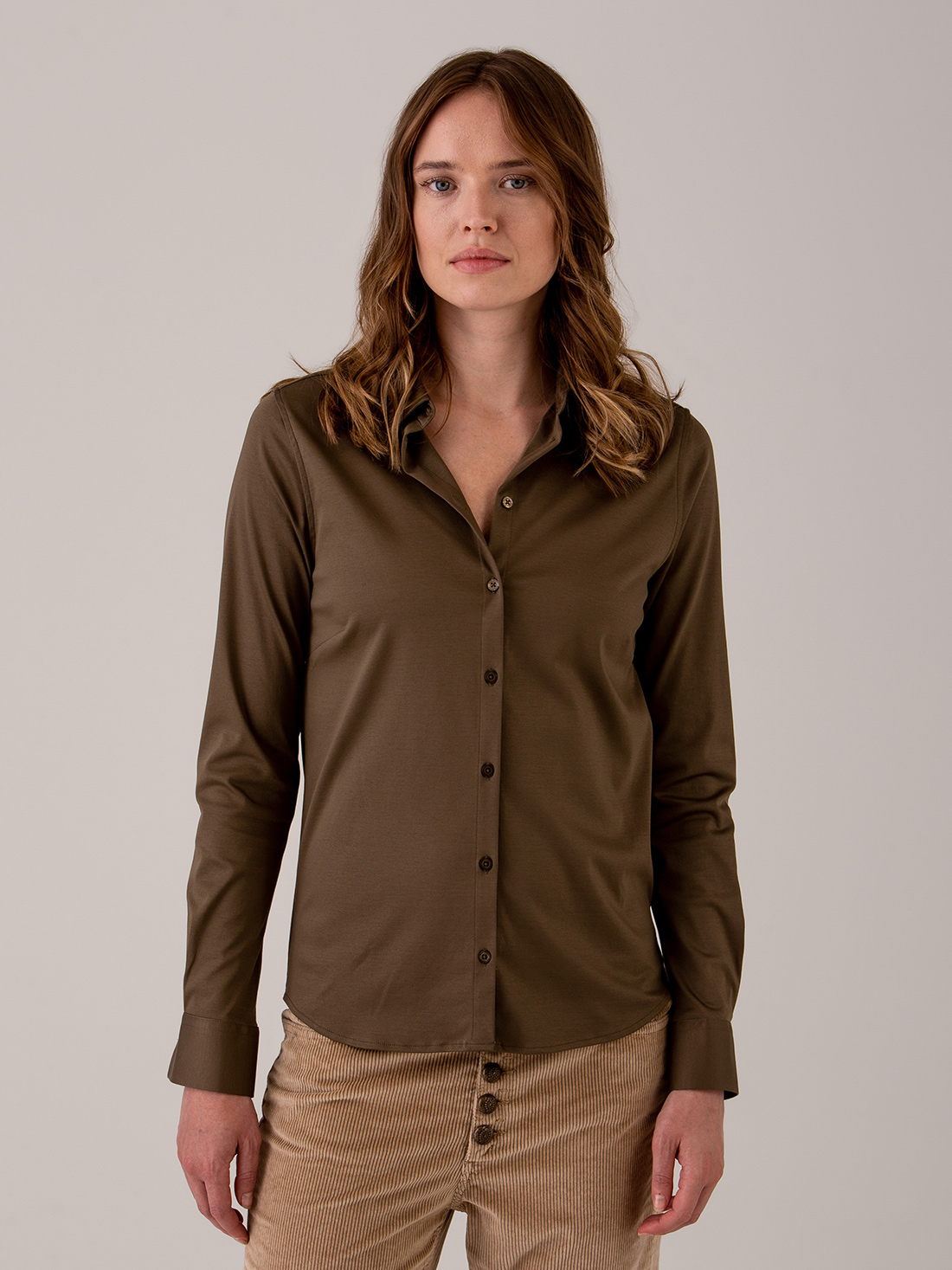 Detailansicht von Baumwollbluse von MOS MOSH