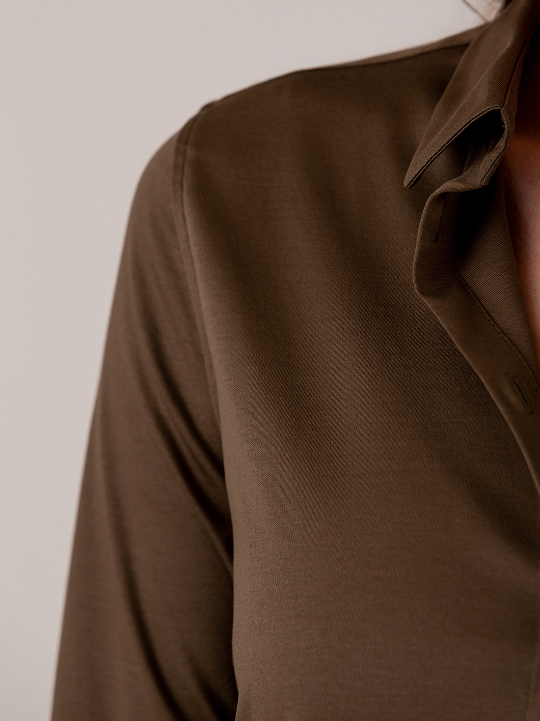 Detailansicht von Baumwollbluse von MOS MOSH