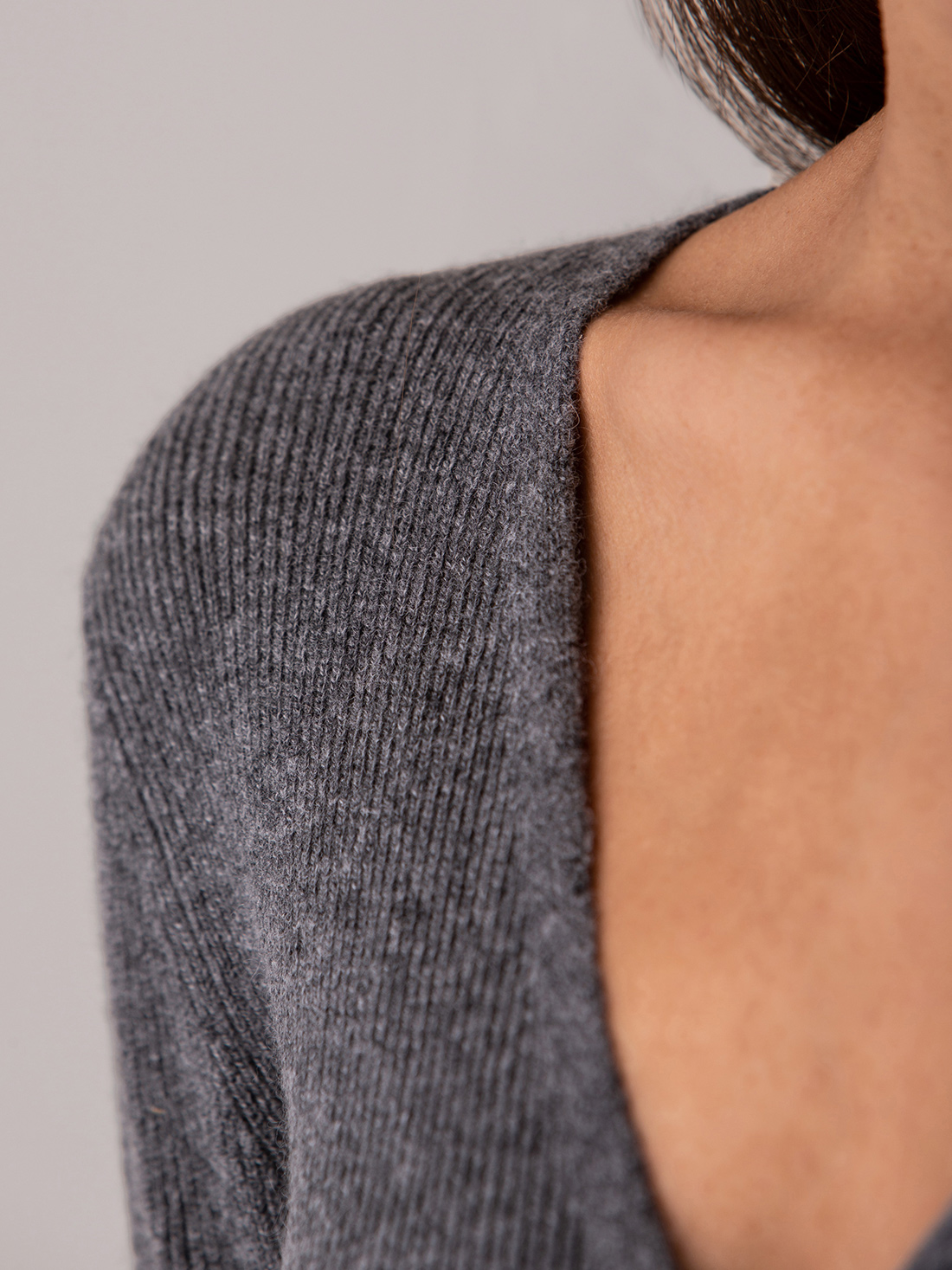 Detailansicht von Wickeljacke aus Baumwolle von DANIELS