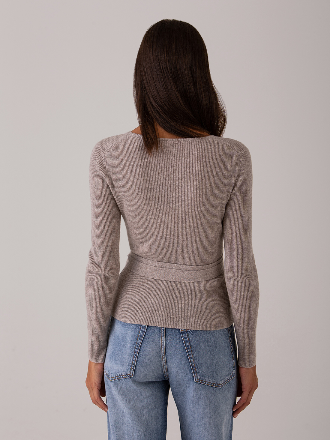 Detailansicht von Wickeljacke aus Baumwolle von DANIELS