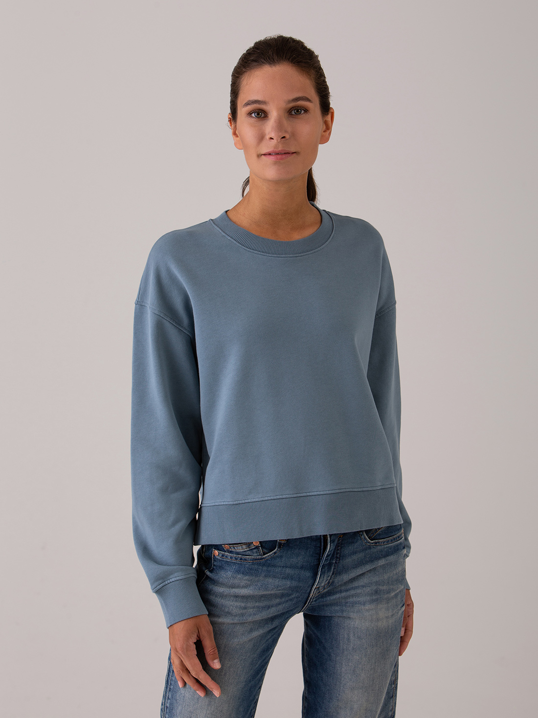 Detailansicht von Sweatshirt aus Baumwolle von DANIELS