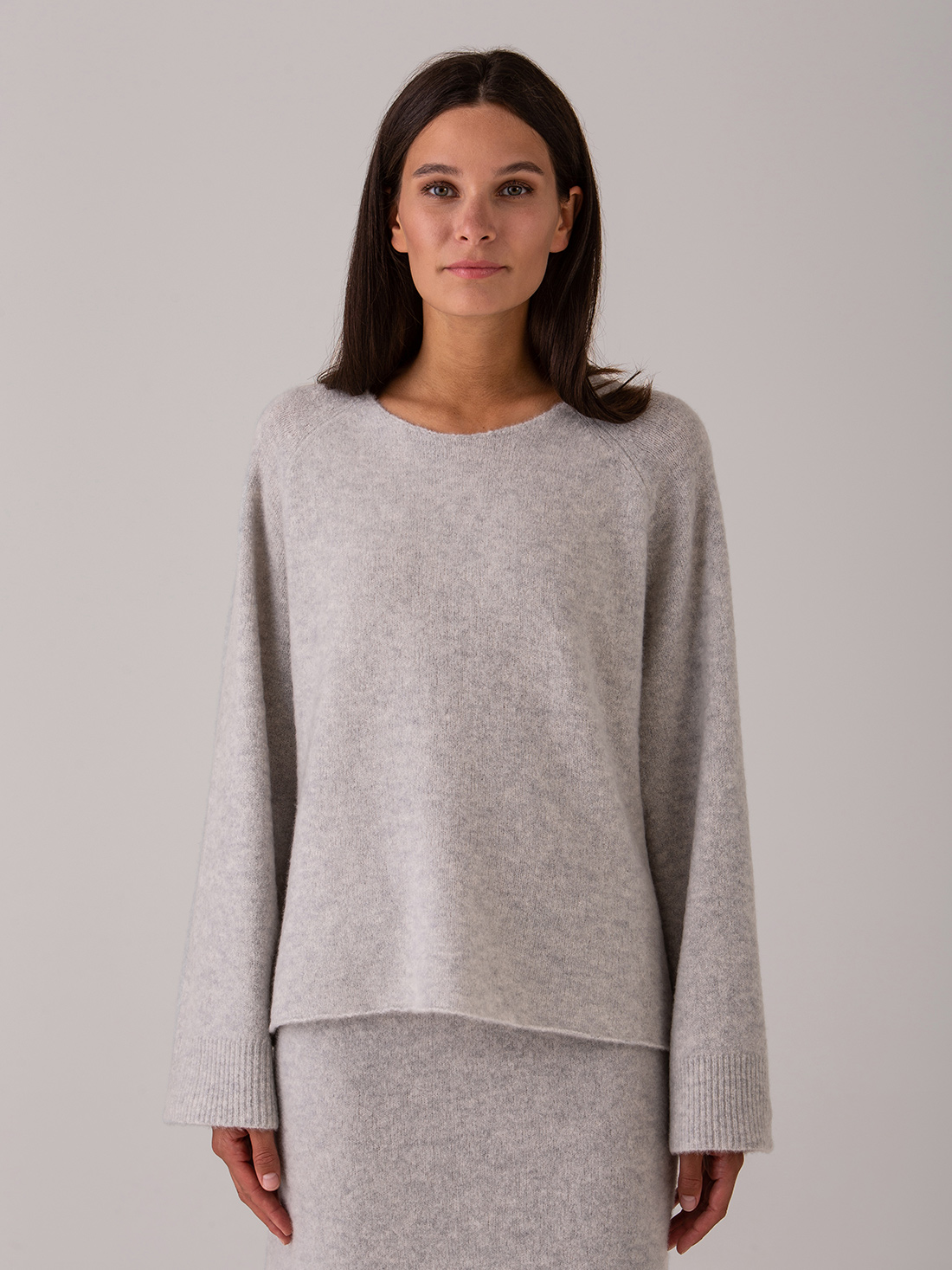 Detailansicht von Weiter Pullover aus Cashmere von DANIELS