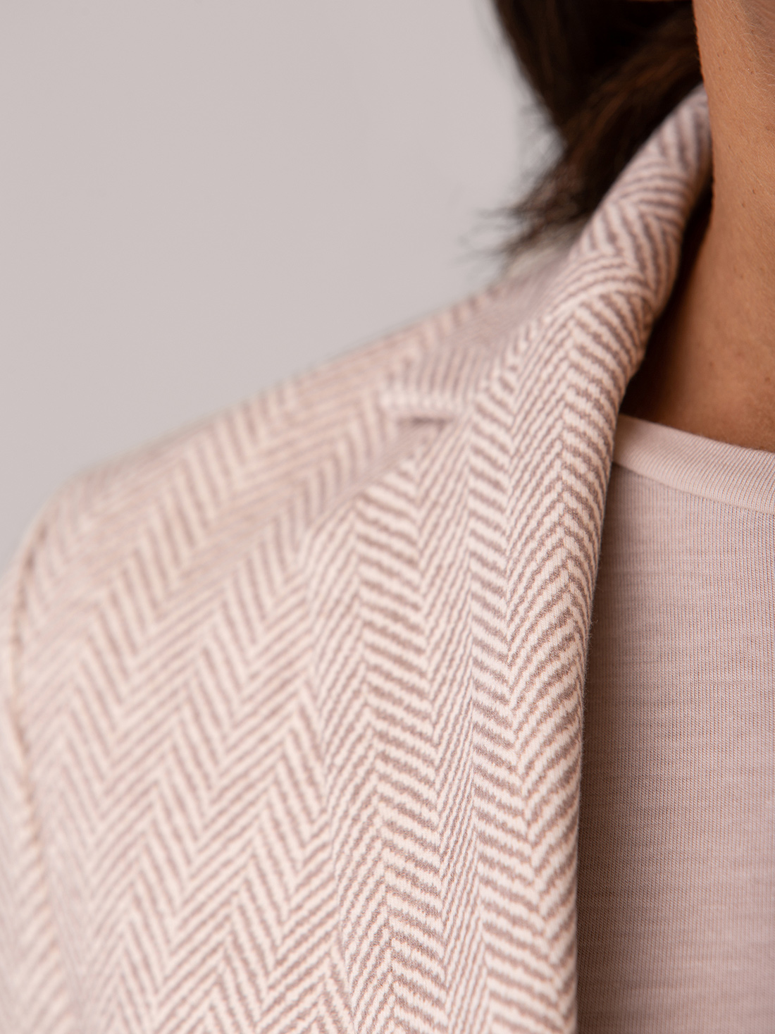 Detailansicht von Blazer aus Baumwolle von CIRCOLO