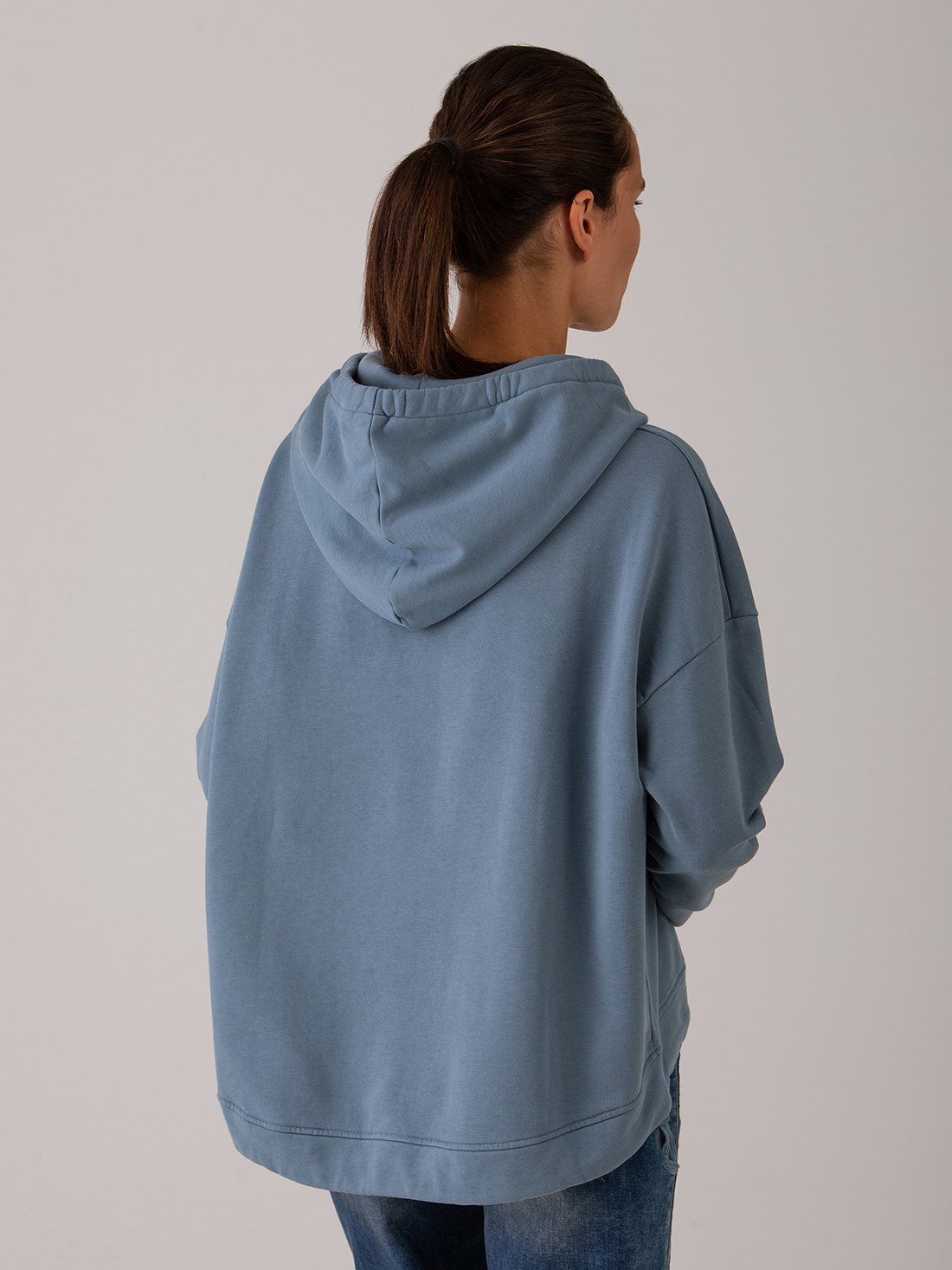 Detailansicht von Kapuzen-Sweatshirt aus Baumwolle von DANIELS