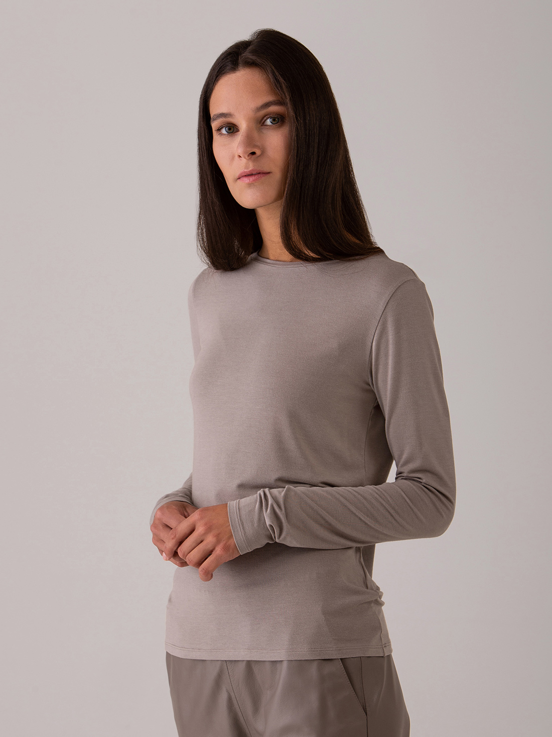 Detailansicht von Langarmshirt aus Modal von DANIELS