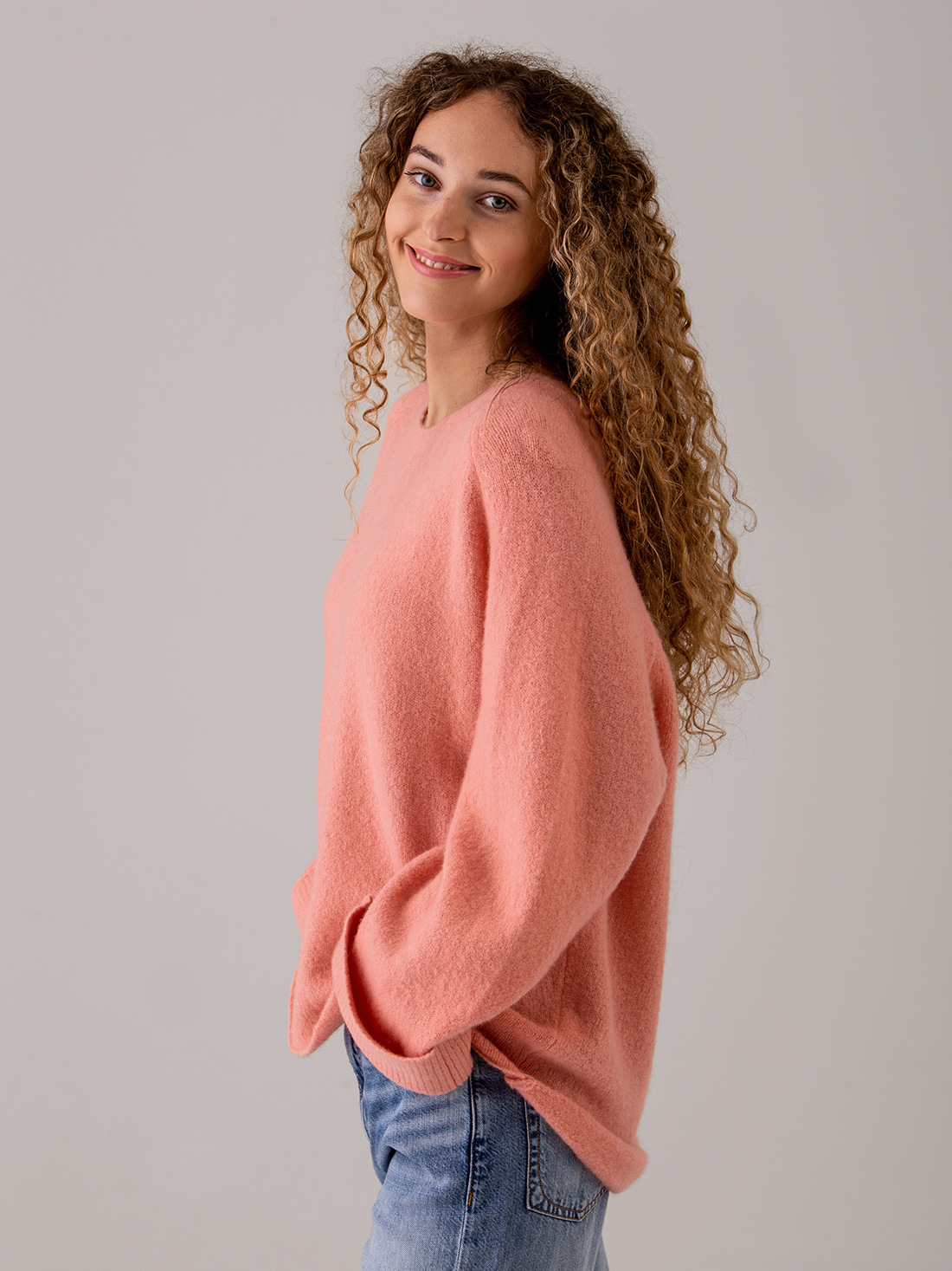 Detailansicht von Weiter Pullover aus Cashmere von DANIELS