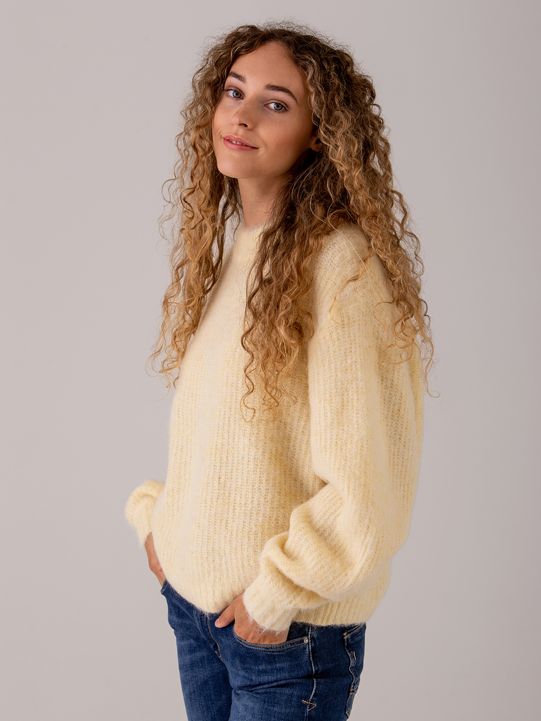 Detailansicht von Pullover aus Alpakawolle von AMERICAN VINTAGE