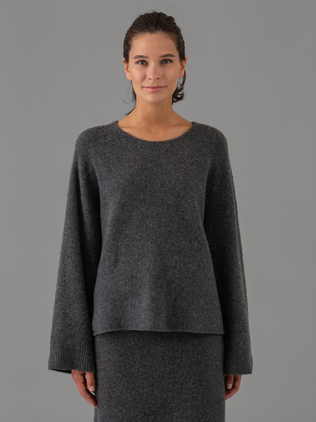 Detailansicht von Weiter Pullover aus Cashmere von DANIELS