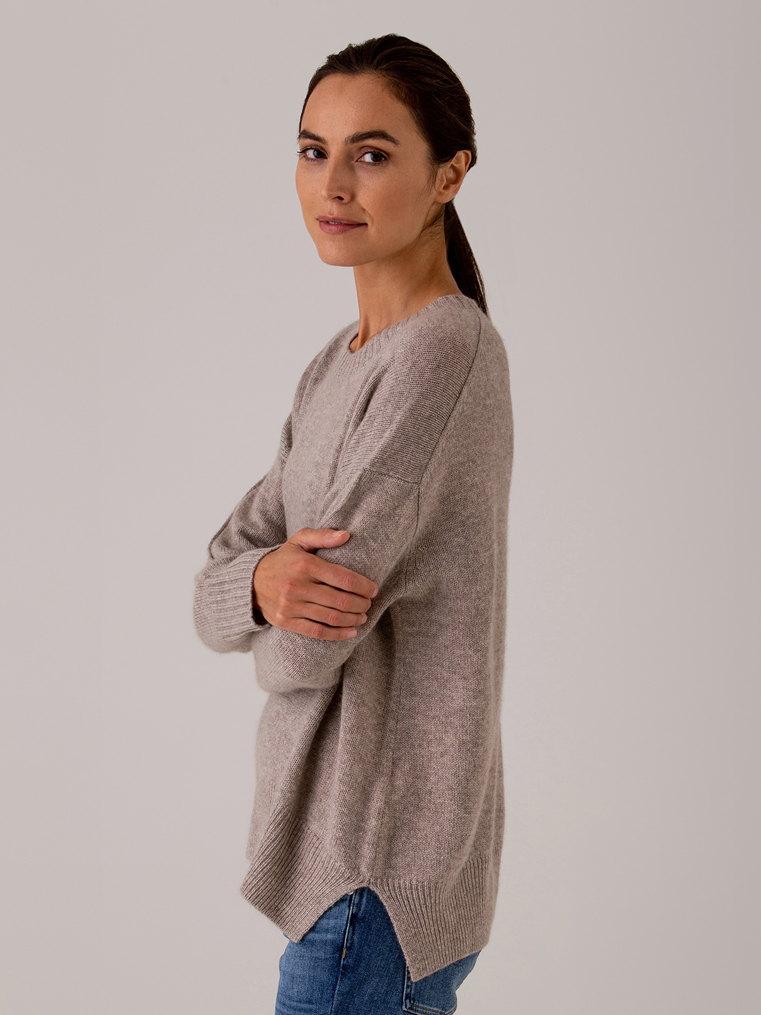 Detailansicht von Pullover aus Cashmere von ALLUDE