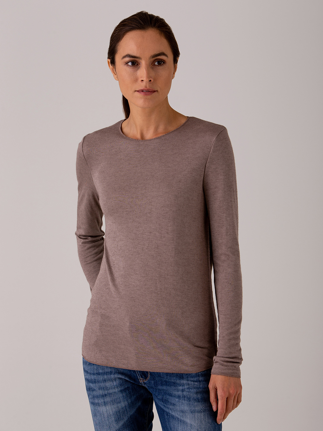 Detailansicht von Langarmshirt von PUROTATTO