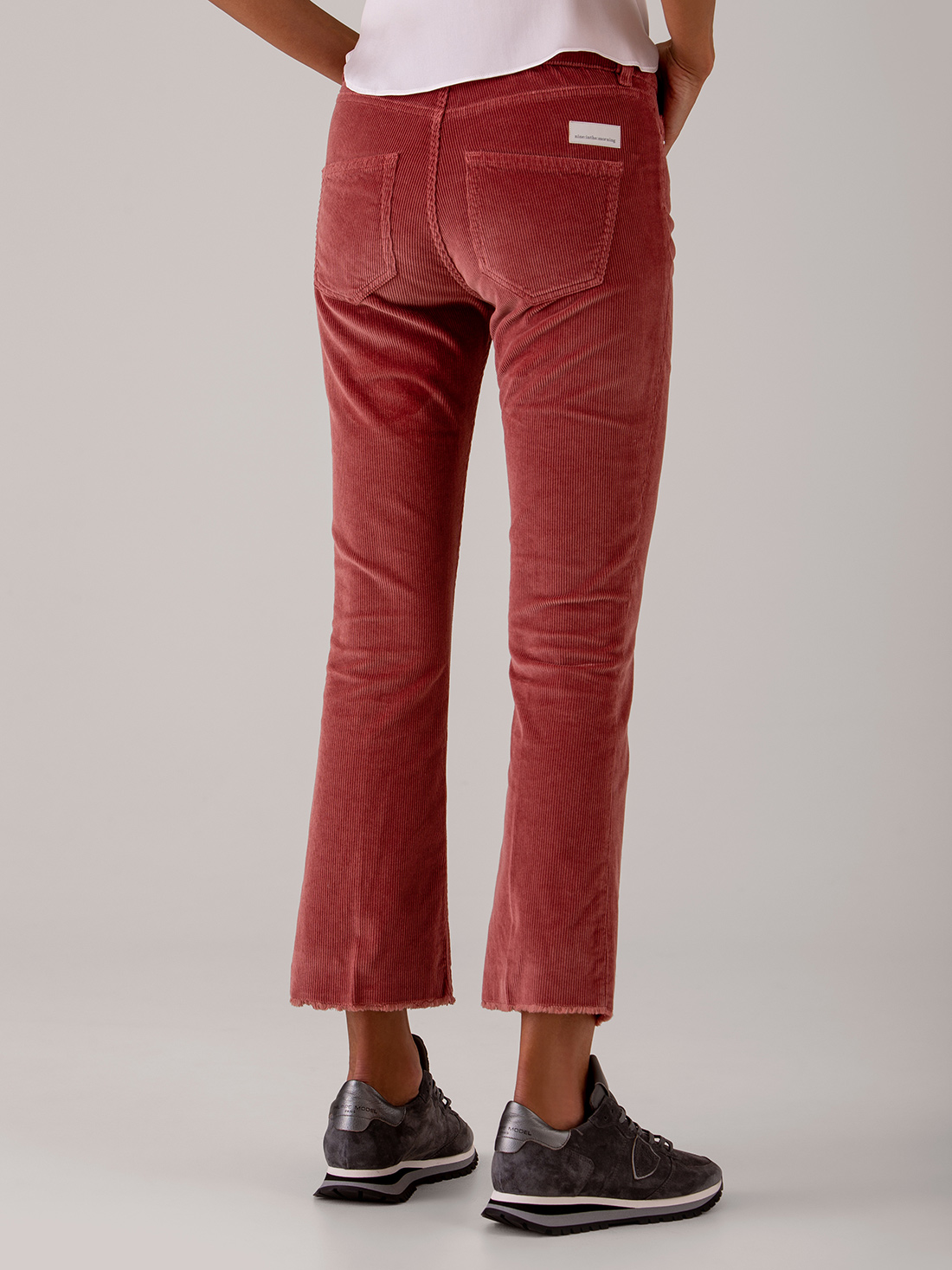 Detailansicht von Flared Cordhose von NINE IN THE MORNING