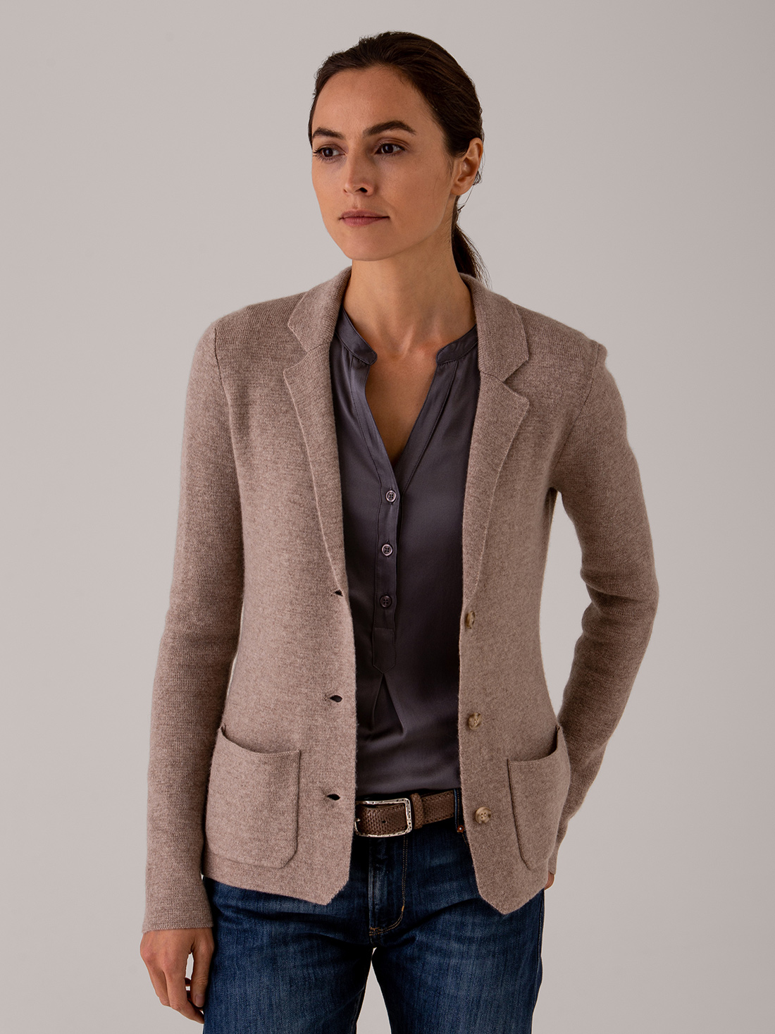 Detailansicht von Blazer aus Wolle von DANIELS