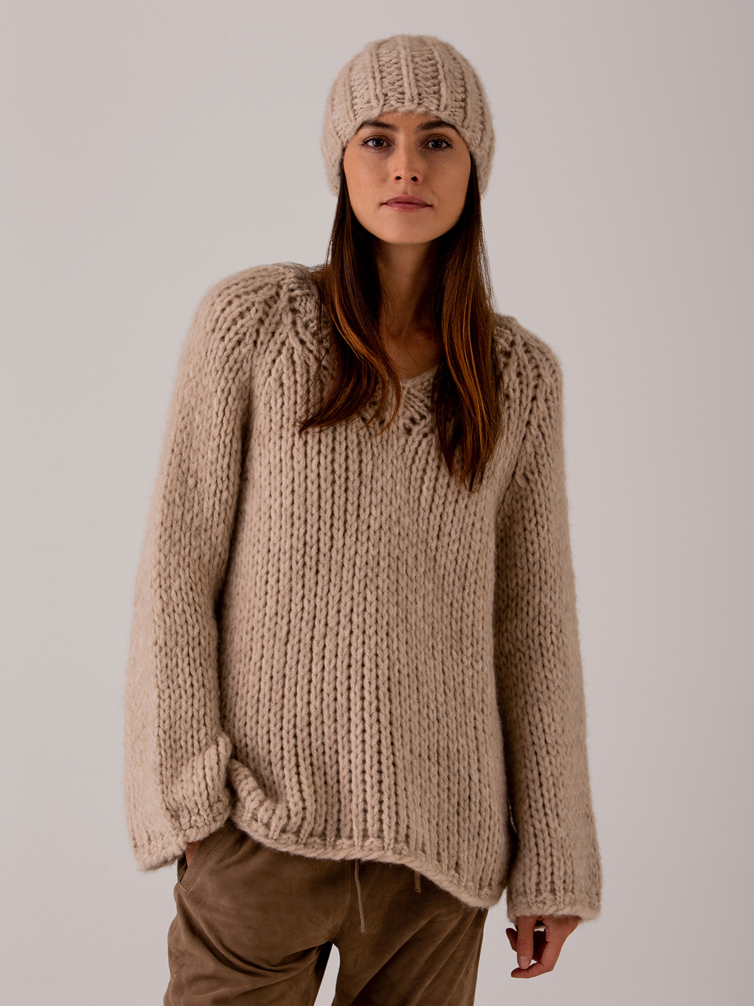 Detailansicht von Pullover aus Cashmere von ELLA SILLA