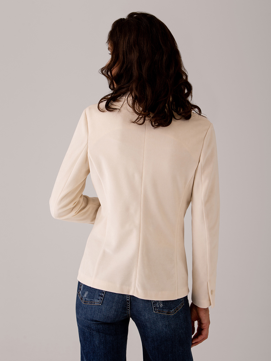 Detailansicht von Samtblazer aus Baumwolle von CIRCOLO