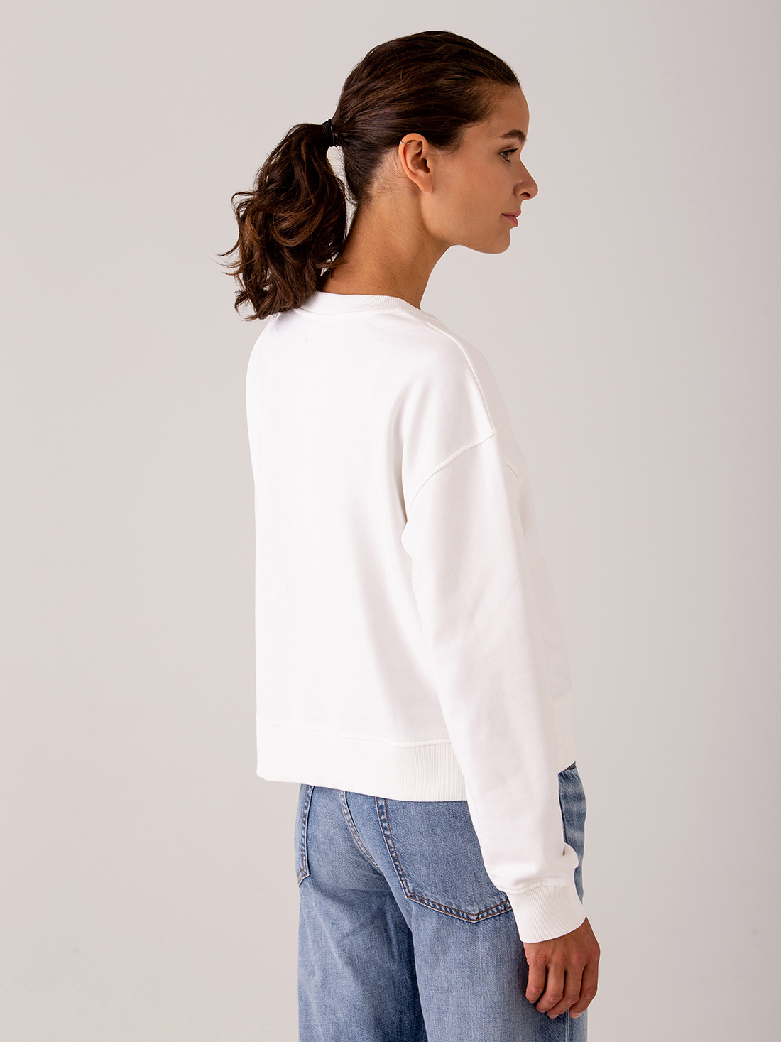 Detailansicht von Sweatshirt aus Baumwolle von DANIELS