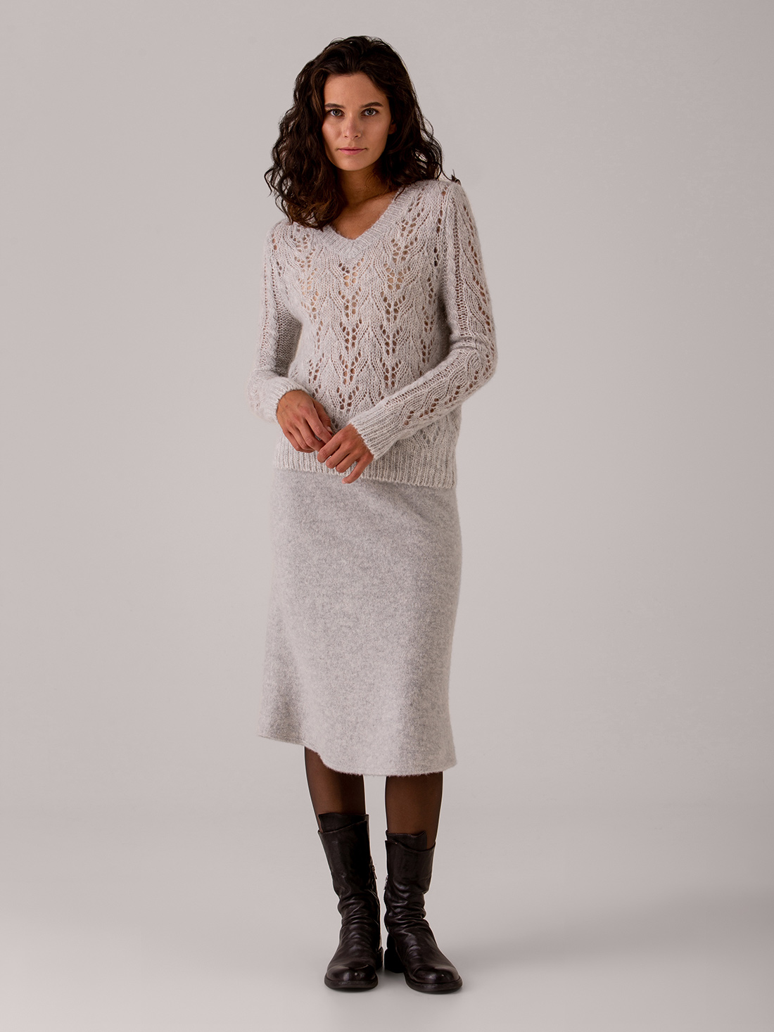 Detailansicht von Pullover mit Lochstrick von DANIELS