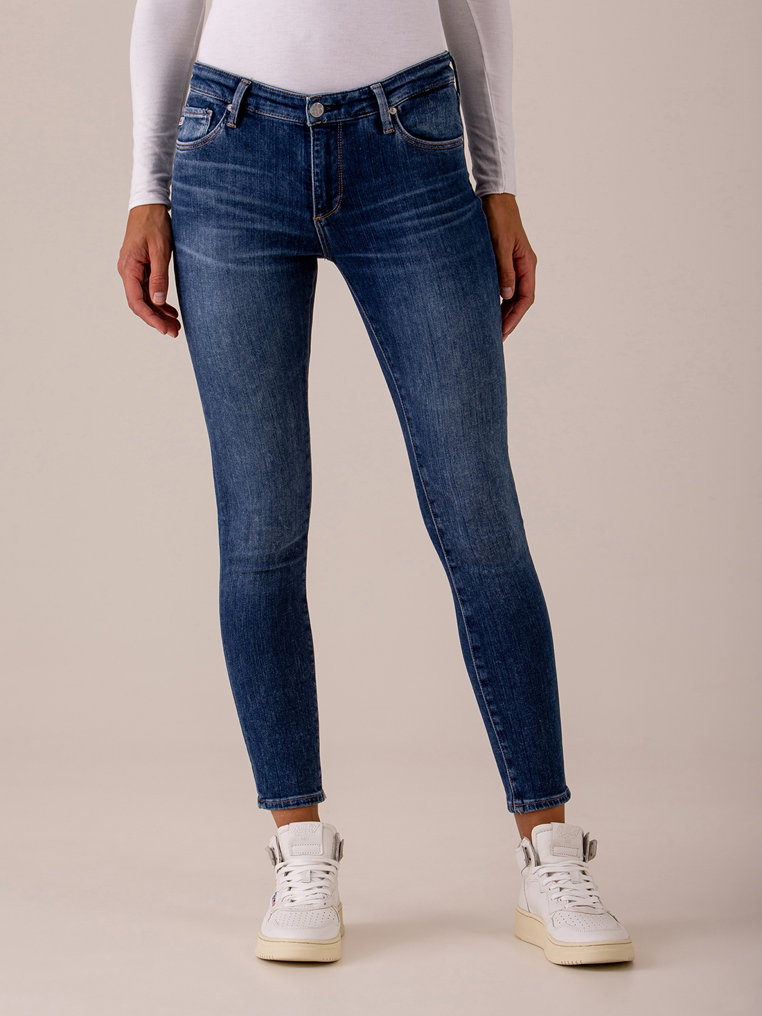 Detailansicht von Ankle Skinny Jeans von ADRIANO GOLDSCHMIED