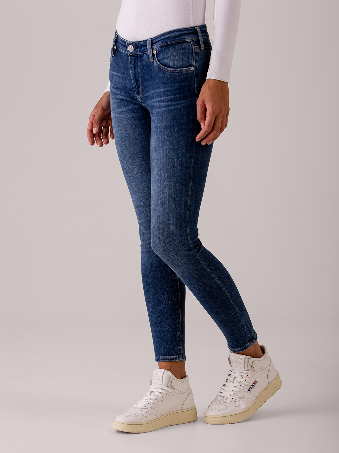 Detailansicht von Ankle Skinny Jeans von ADRIANO GOLDSCHMIED