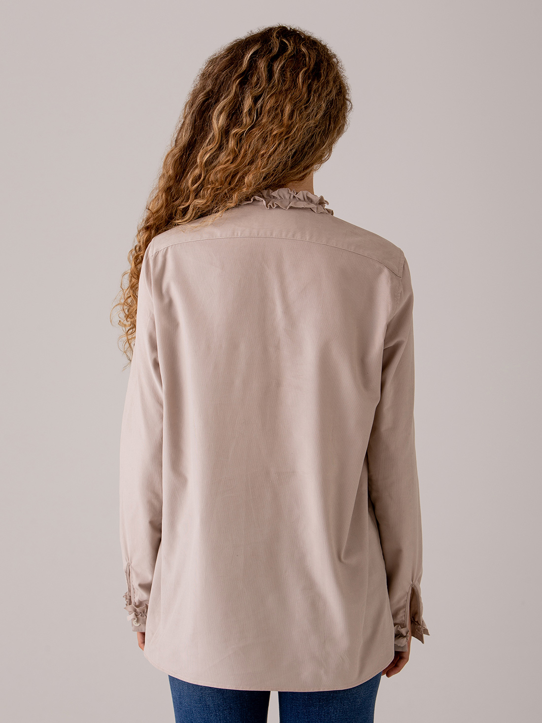 Detailansicht von Cordbluse von AGLINI