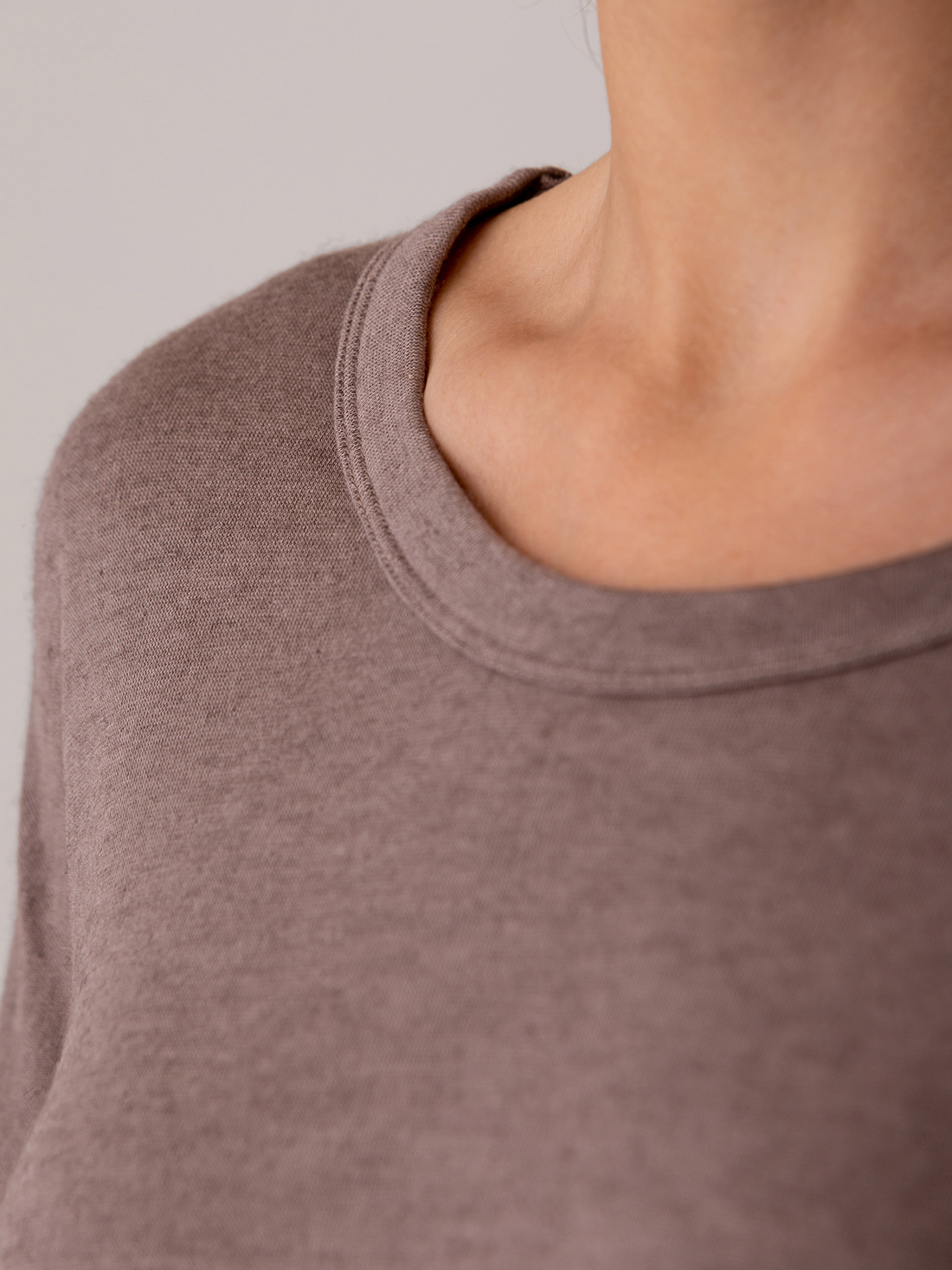 Detailansicht von Langarmshirt von PUROTATTO