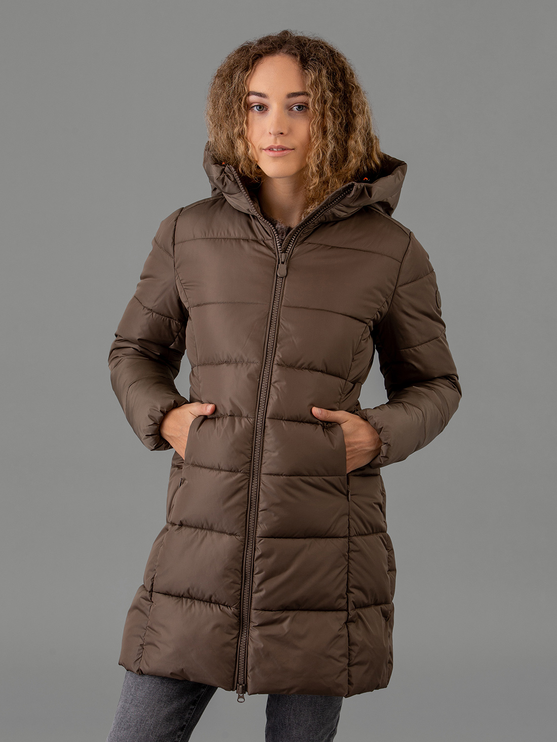 Detailansicht von Steppmantel von SAVE THE DUCK