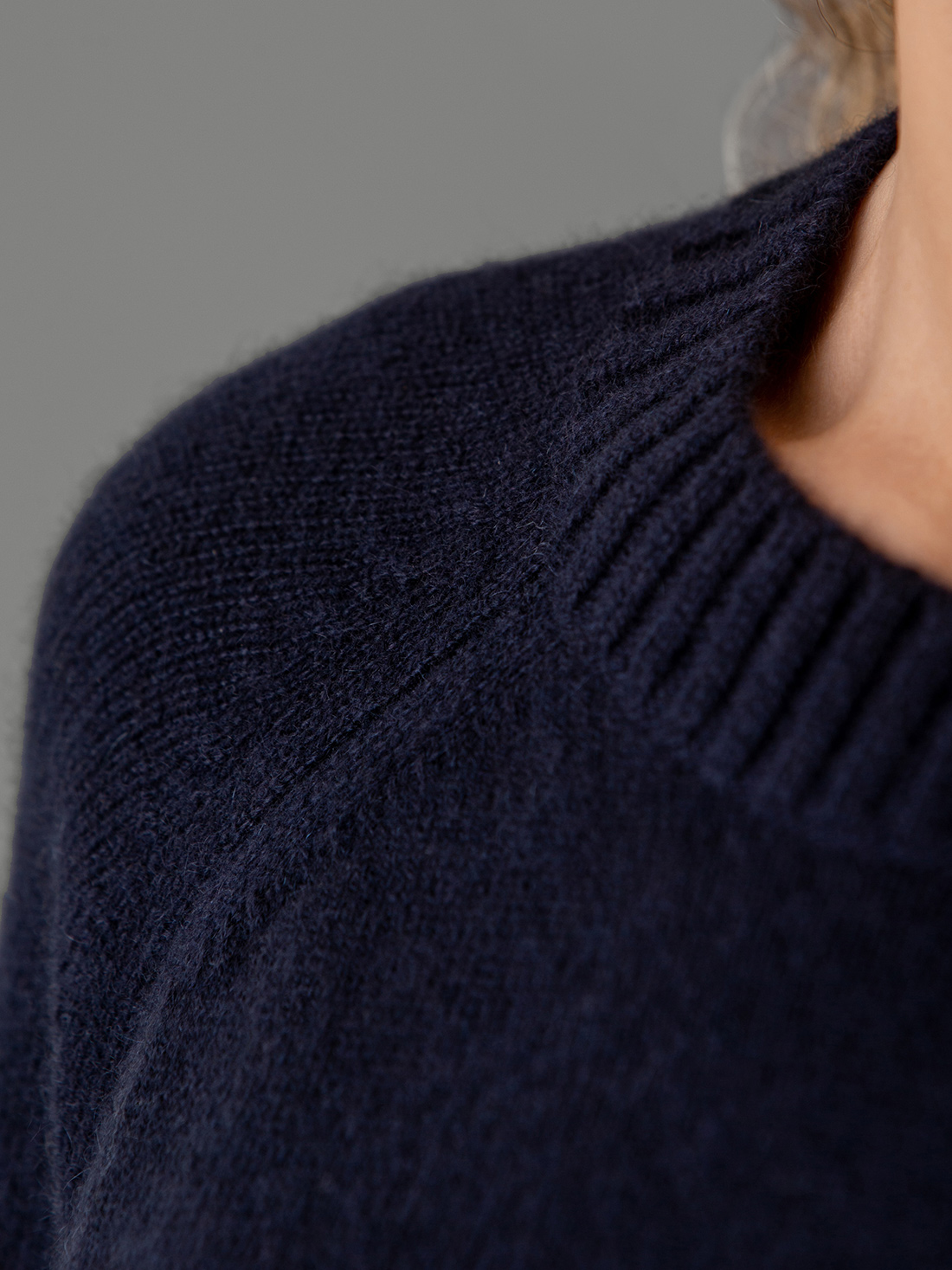 Detailansicht von Pullover aus Cashmere von ALLUDE
