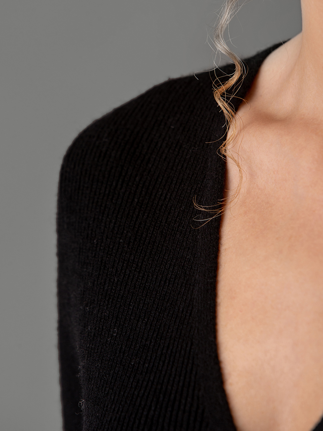 Detailansicht von Wickeljacke aus Baumwolle von DANIELS