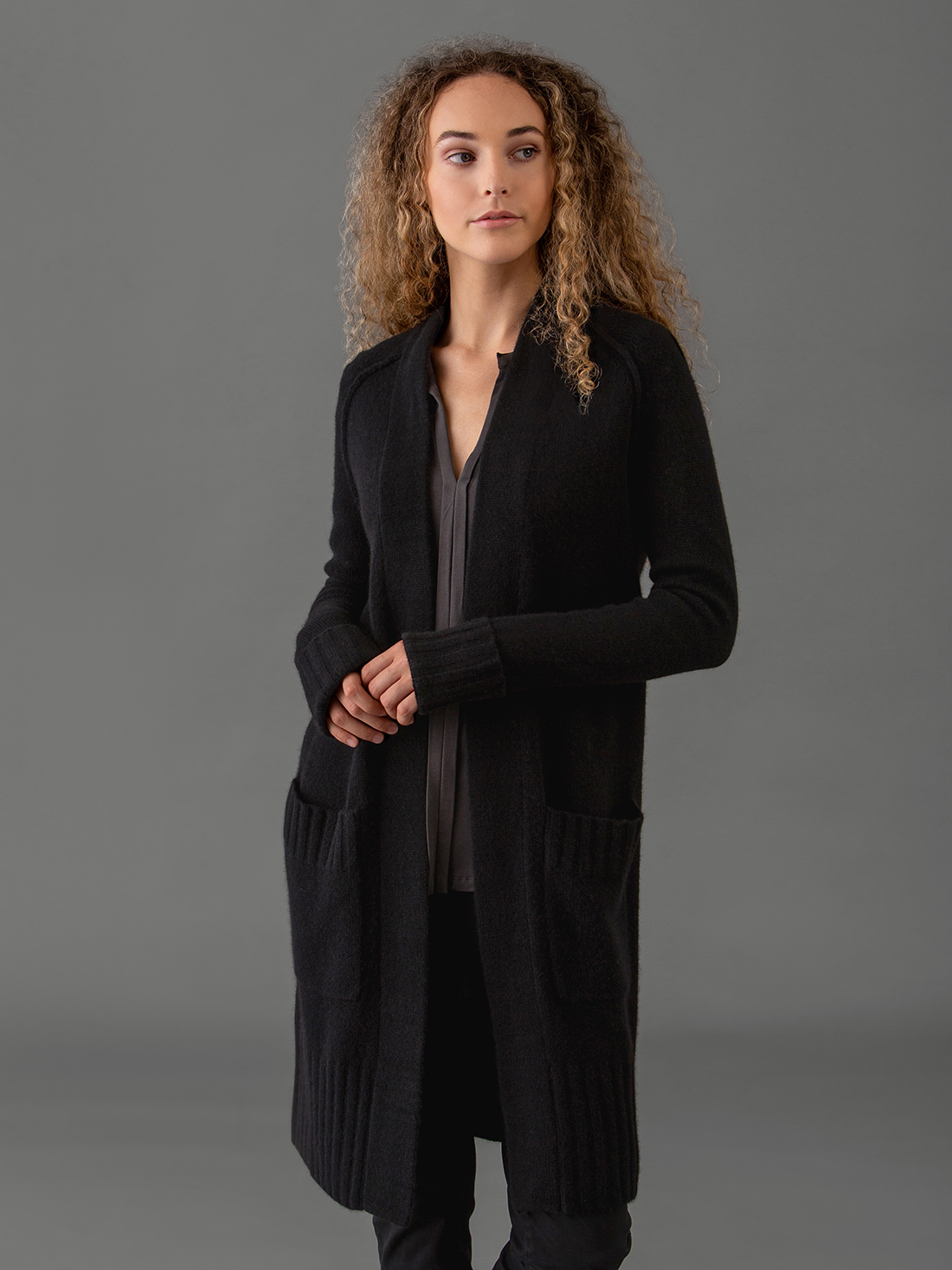 Detailansicht von Cardigan aus Cashmere von DANIELS