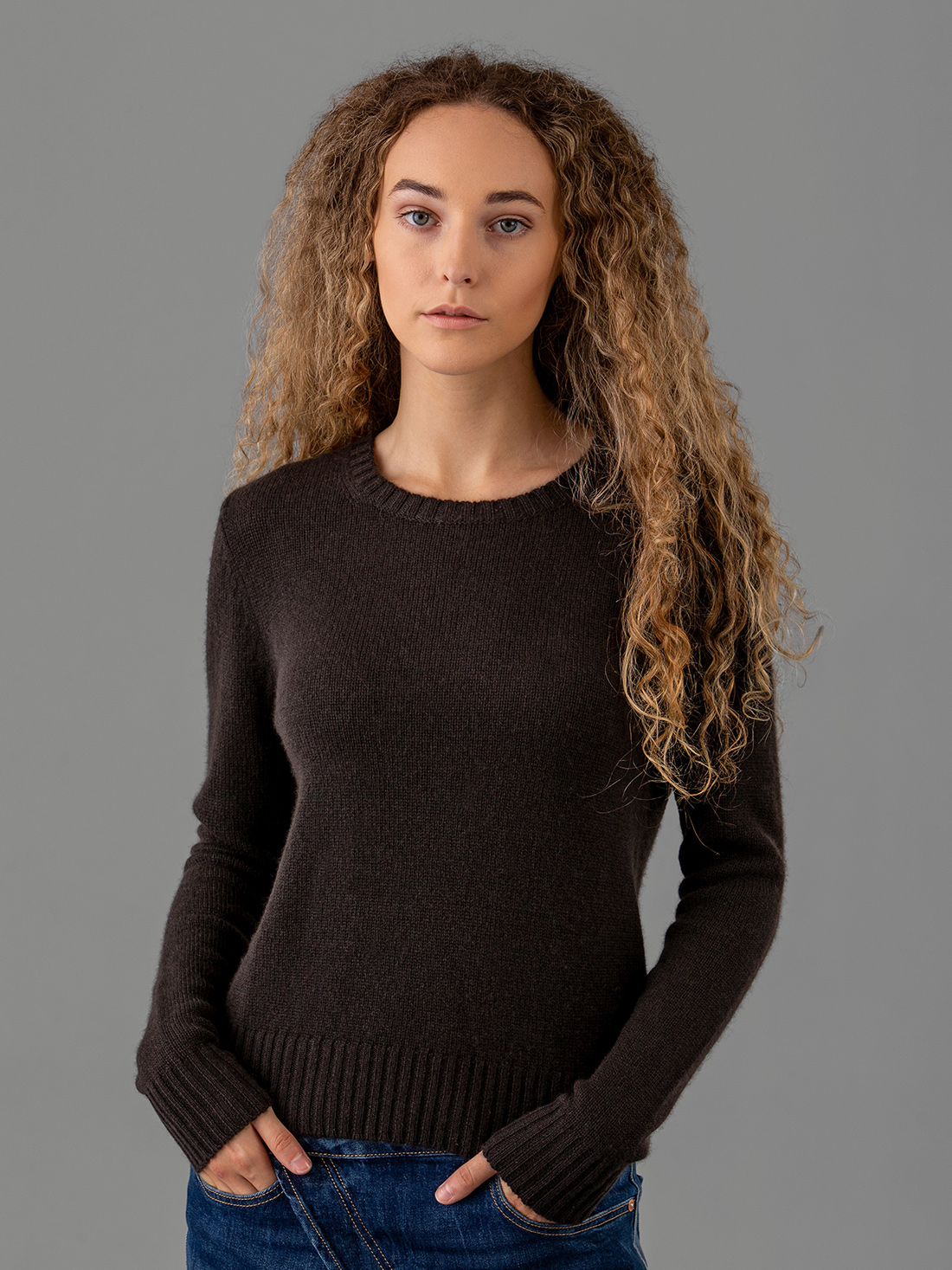 Detailansicht von Pullover aus Cashmere von ALLUDE