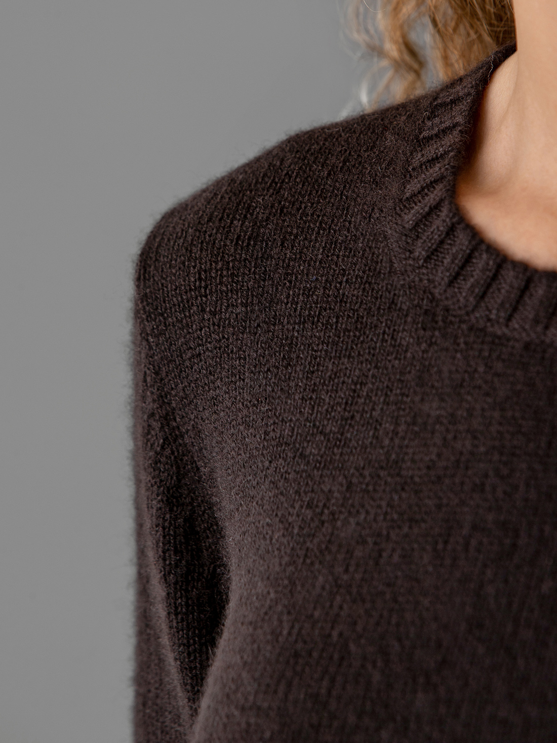 Detailansicht von Pullover aus Cashmere von ALLUDE